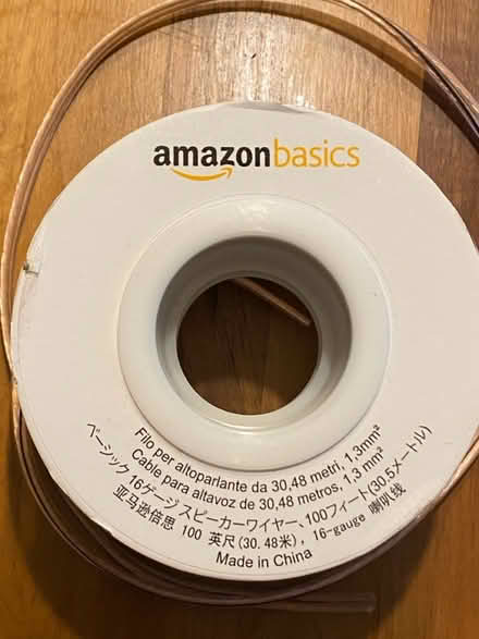 Photo of free Amazon basics speaker cable (Clapton E5) #1