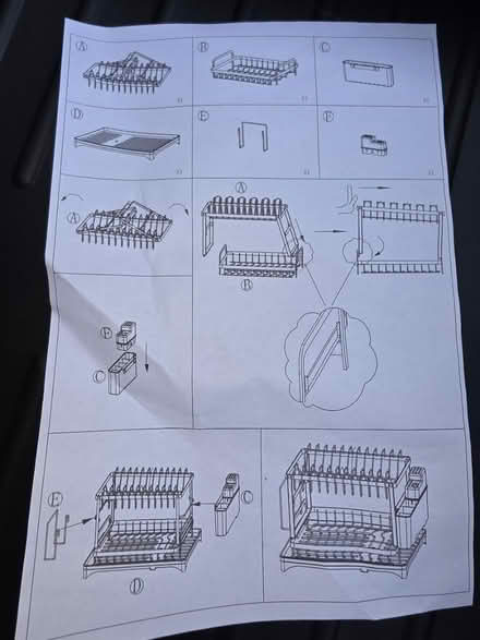 Photo of free 2 Tier Dish Rack Plate Cups Drainer (Lower Gornal DY3) #2