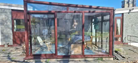 Photo of free 3 sided brown PVCu Conservatory (Kendal LA9) #4