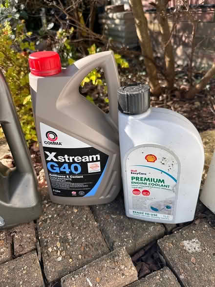 Photo of free Motor oil, engine coolant (Guildford GU2) #1