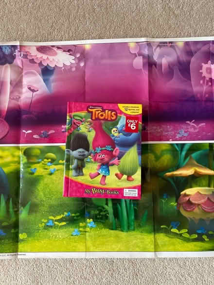 Photo of free Trolls book and figurines (Mill Hill (NW7)) #4