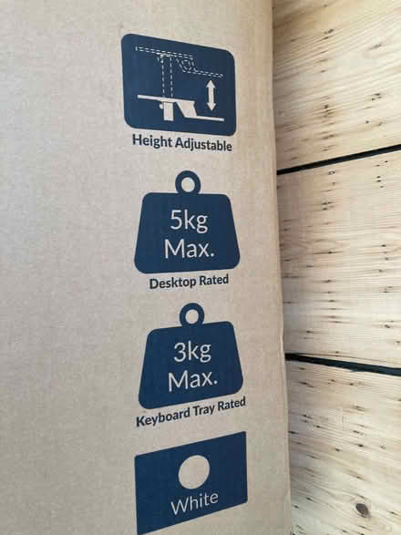 Photo of free Height Adjustable Desk (Malvern Wells WR14) #4