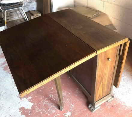 Photo of free Solid wood gate leg drop leaf table (Morley LS27) #1