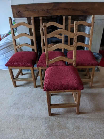 Photo of free 4 Dining Room Chairs (Quernmore LA2) #1