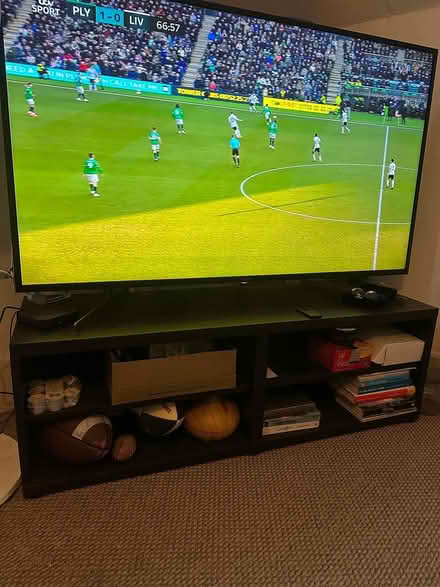Photo of free Dark birch TV stand (SW16 1LW) #3