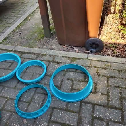 Photo of free 6 Plant pot rims - garden art? (Oaklands nr Welwyn AL6) #2