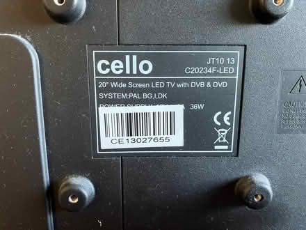Photo of free Cello 20"DVD/TV (Newton Mearns G77) #1