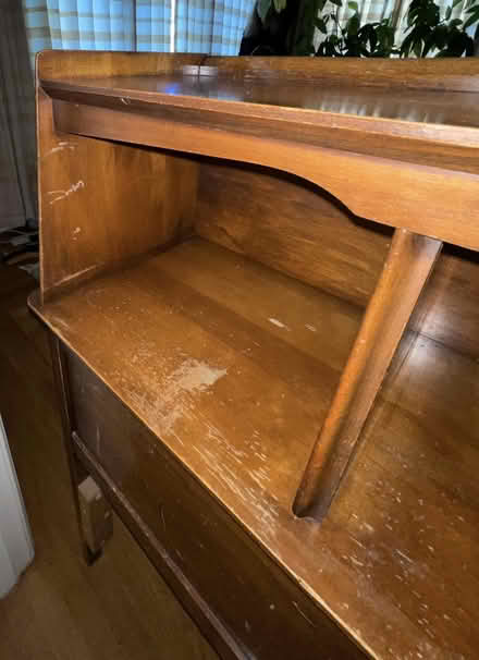 Photo of free Full-size Storage Headboard (Oakland) #3