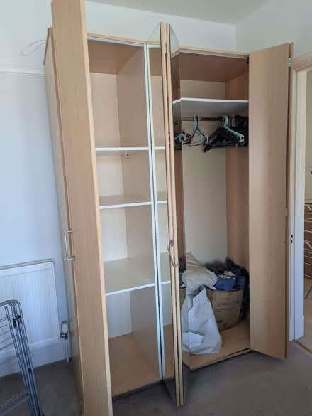 Photo of free Large triple wardrobe with mirror (Odd Down) #2