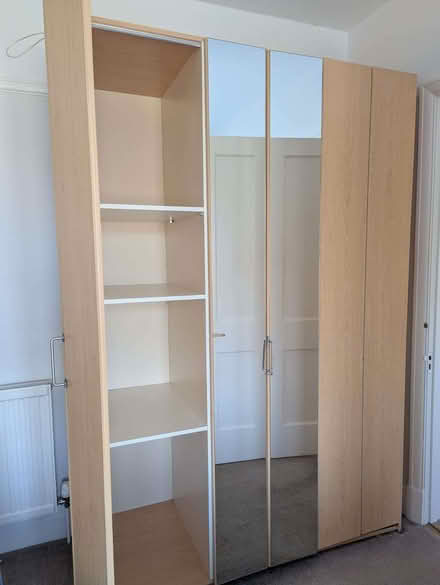 Photo of free Large triple wardrobe with mirror (Odd Down) #3