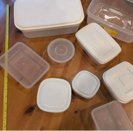 Photo of free Plastic food storage boxes (Eastcote HA5) #1