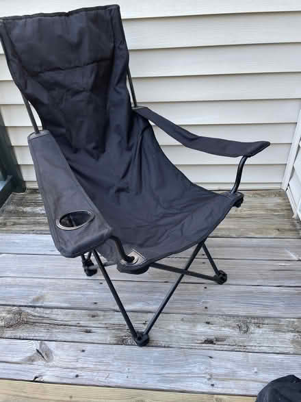 Photo of free Camping or patio chair (Near baseball stadium) #1