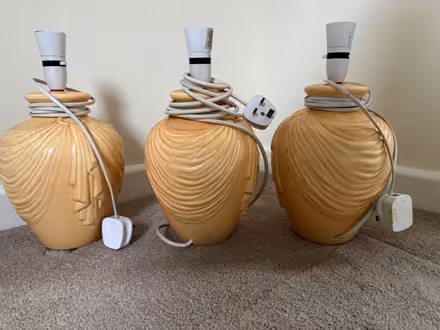 Photo of free 3 matching lamps (Dublin 18) #2