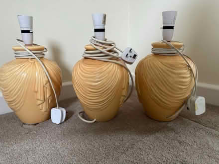 Photo of free 3 matching lamps (Dublin 18) #2