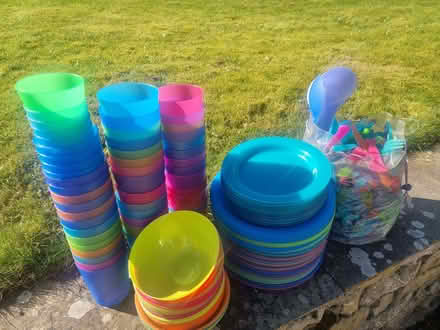 Photo of free Picnic Plates, Bowls, Cups and Cutlery (Great Strickland CA10) #1