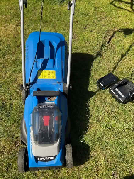 Photo of free Hyundai cordless lawnmower (Top Amersham HP6) #1