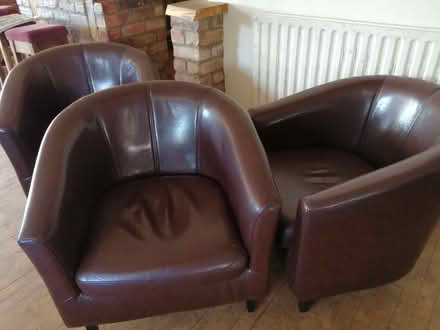 Photo of free Tub chairs (Wicklewood NR18) #1