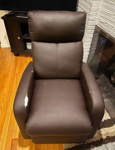 Photo of free Small reclining chair - well loved (Damascus) #1