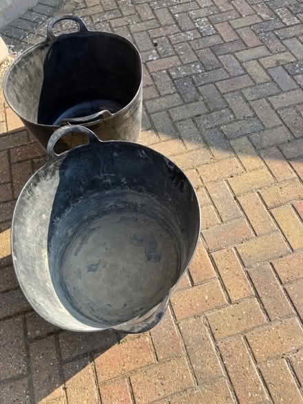 Photo of free 2 large plastic bins (Wokingham RG40) #1