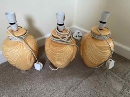 Photo of free 3 matching lamps (Dublin 18) #1