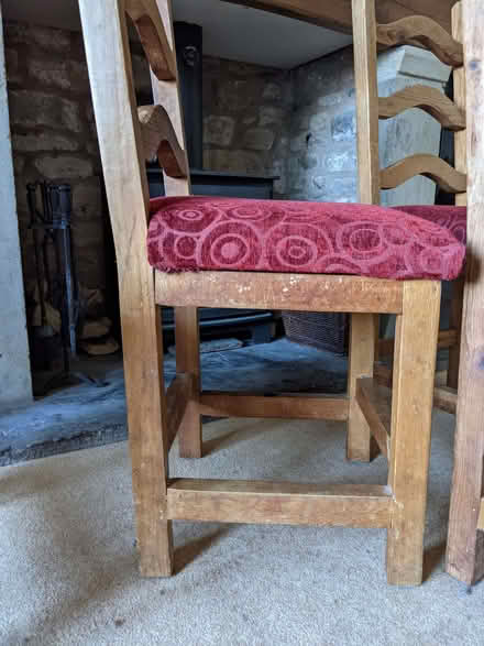 Photo of free 4 Dining Room Chairs (Quernmore LA2) #4