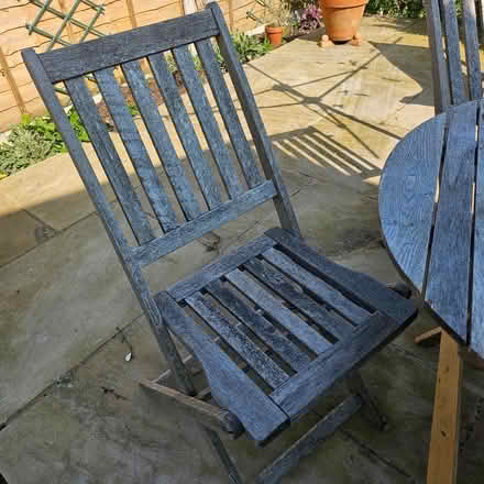 Photo of free Garden Table & 2 Chairs (Dolley Green LD8) #2