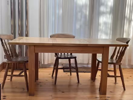 Photo of free Oak single leaf table (West Hampstead NW6) #1