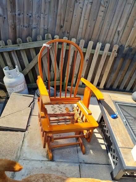 Photo of free Rocking chair with cushions (Little brickhill Mk179ng) #1