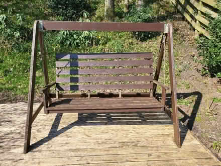 Photo of free Outdoor wooden two seater garden swing seat (Horwich BL6) #2