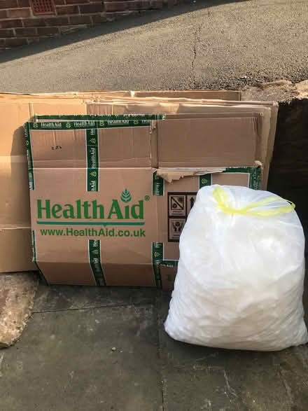 Photo of free Packing boxes and bag foam (Horsehay TF4) #1