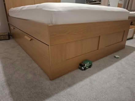 Photo of free Brimnes double bed with drawers (York, YO26) #1