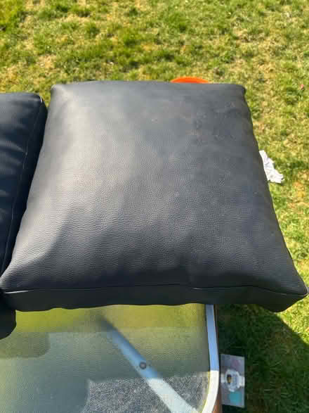 Photo of free 3 Faux Leather Cushions (HA2) #4