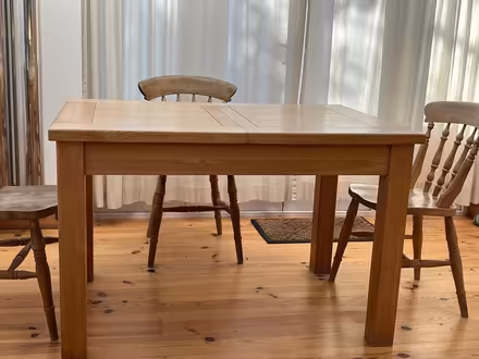 Photo of free Oak single leaf table (West Hampstead NW6) #3
