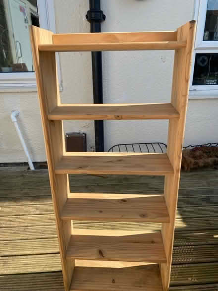 Photo of free Wooden shelf unit (Leicester LE3) #1