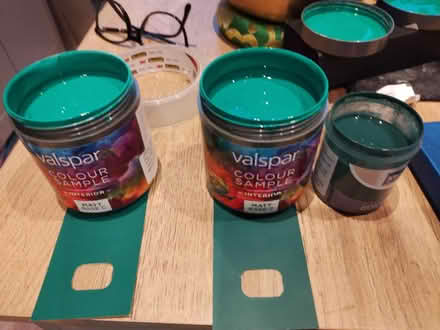 Photo of free Green paint samples (Frome BA11) #1