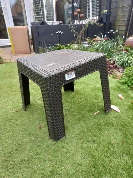 Photo of free Rattan effect table (Didcot OX11) #1