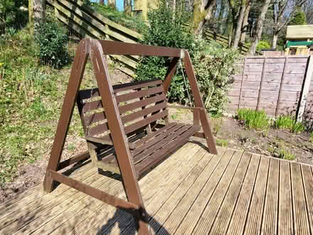 Photo of free Outdoor wooden two seater garden swing seat (Horwich BL6) #4