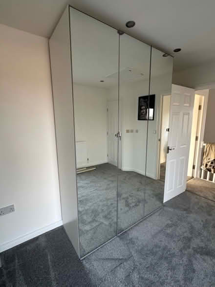 Photo of free IKEA mirrored doors x4 (Hamilton, LE5) #1