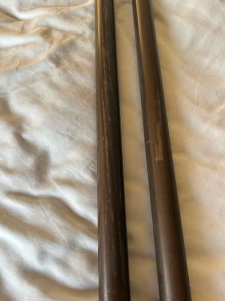 Photo of free Curtain pole dark wood (Old town SG1) #1