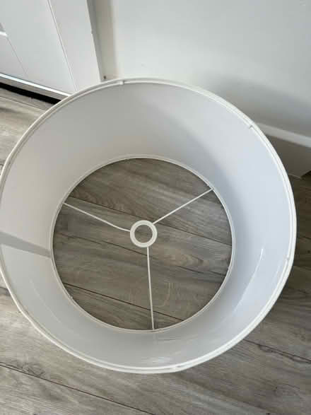 Photo of free Lamp shade off white large 42cm (Carshalton SM5) #3