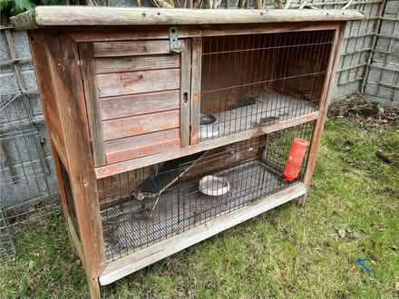 Photo of free Rabbit Hutch and Rabbit run (Sandyford) #1
