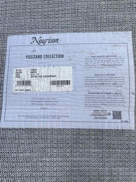 Photo of free Outdoor rug (Near baseball stadium) #2