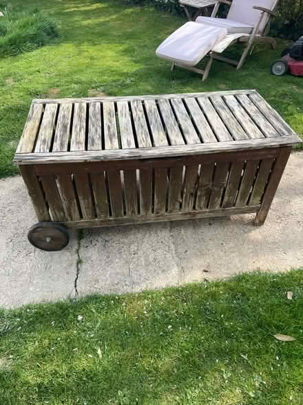 Photo of free IKEA wooden storage unit (Blacklands TN34) #1
