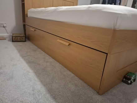 Photo of free Brimnes double bed with drawers (York, YO26) #2