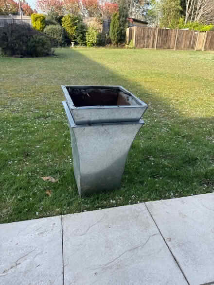 Photo of free Zinc Planters x2 (Marshalswick AL1) #1