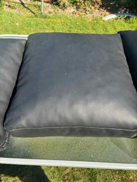 Photo of free 3 Faux Leather Cushions (HA2) #2