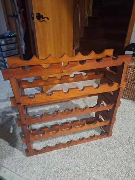 Photo of free Wooden Wine Rack (South Parker) #1