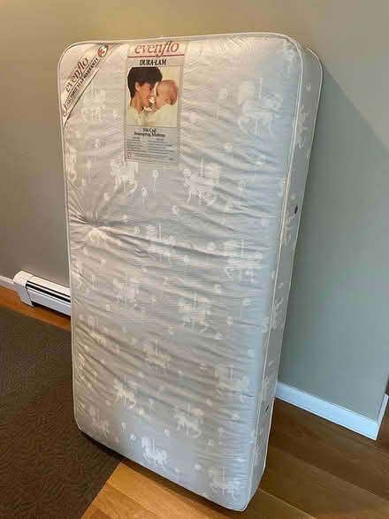 Photo of free Mattress for crib/small bed (Franklin, MA) #1