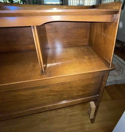 Photo of free Full-size Storage Headboard (Oakland) #4