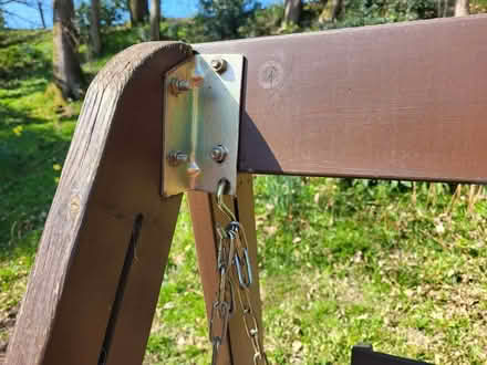 Photo of free Outdoor wooden two seater garden swing seat (Horwich BL6) #1